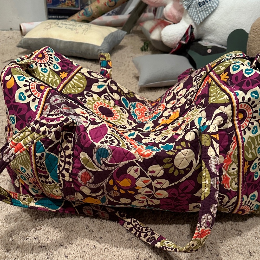 Vera Bradley Multicolor Floral large tote